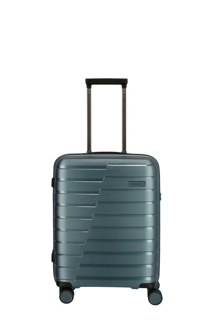 Travelite Air Base Eisblau 4-Rollen Trolley S 55 cm