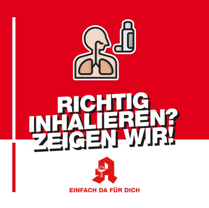 Richtig inhalieren - Beratungstermin