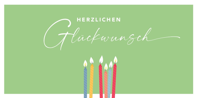 Moin Vechta, Vechta schenkt-Gutscheinkarte, Vechta schenkt-Klappkarte “Herzliche Glückwünsche”