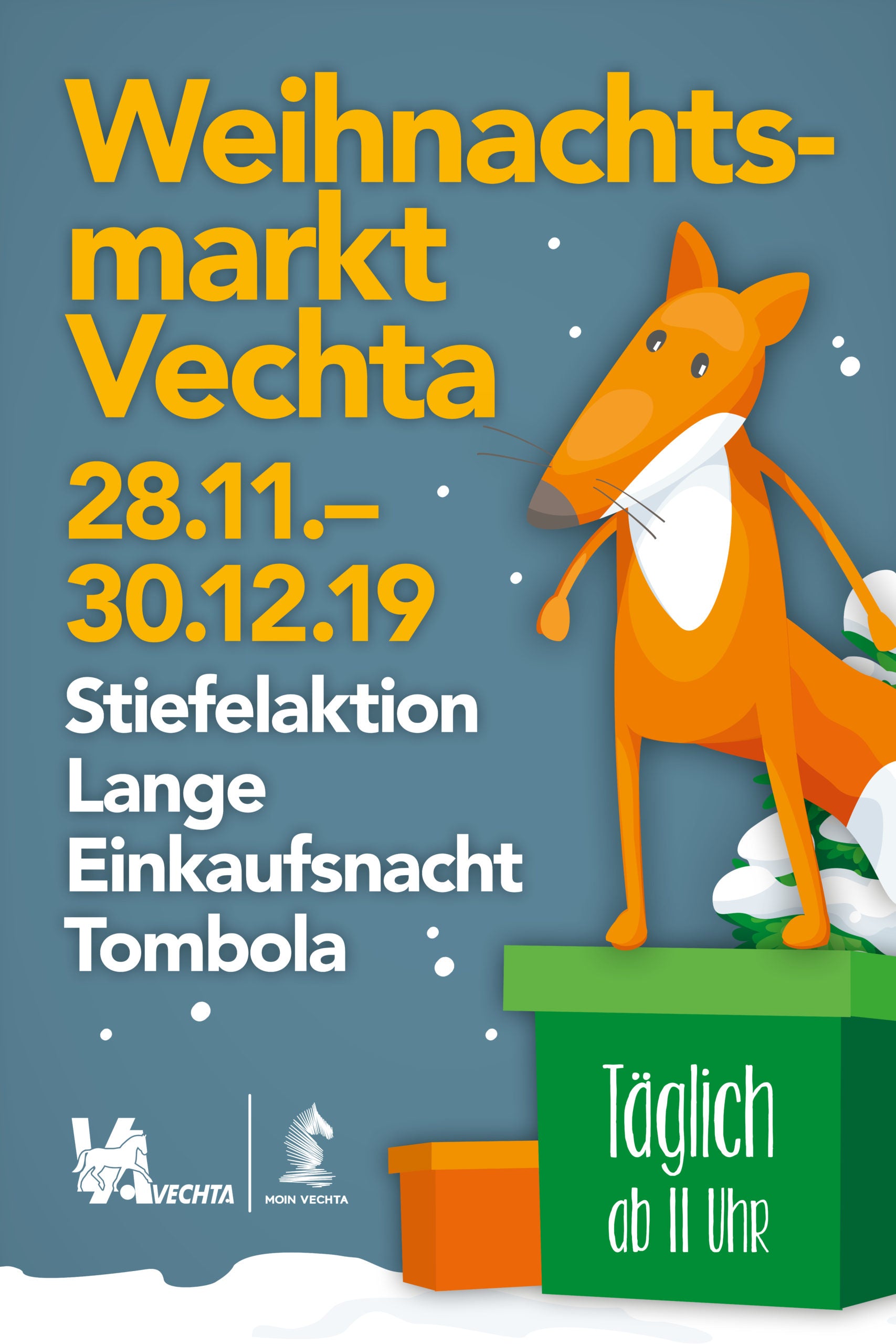 Moin Vechta Kosmetikbeutel Weihnachten