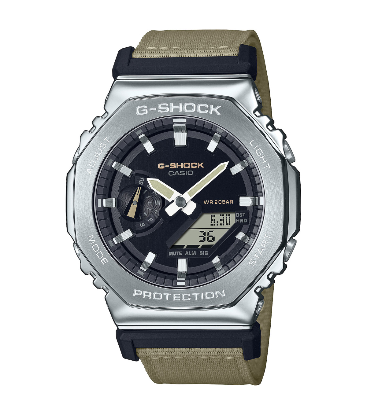 Casio-Combiuhr analog/digital-GM-2100C-5AER