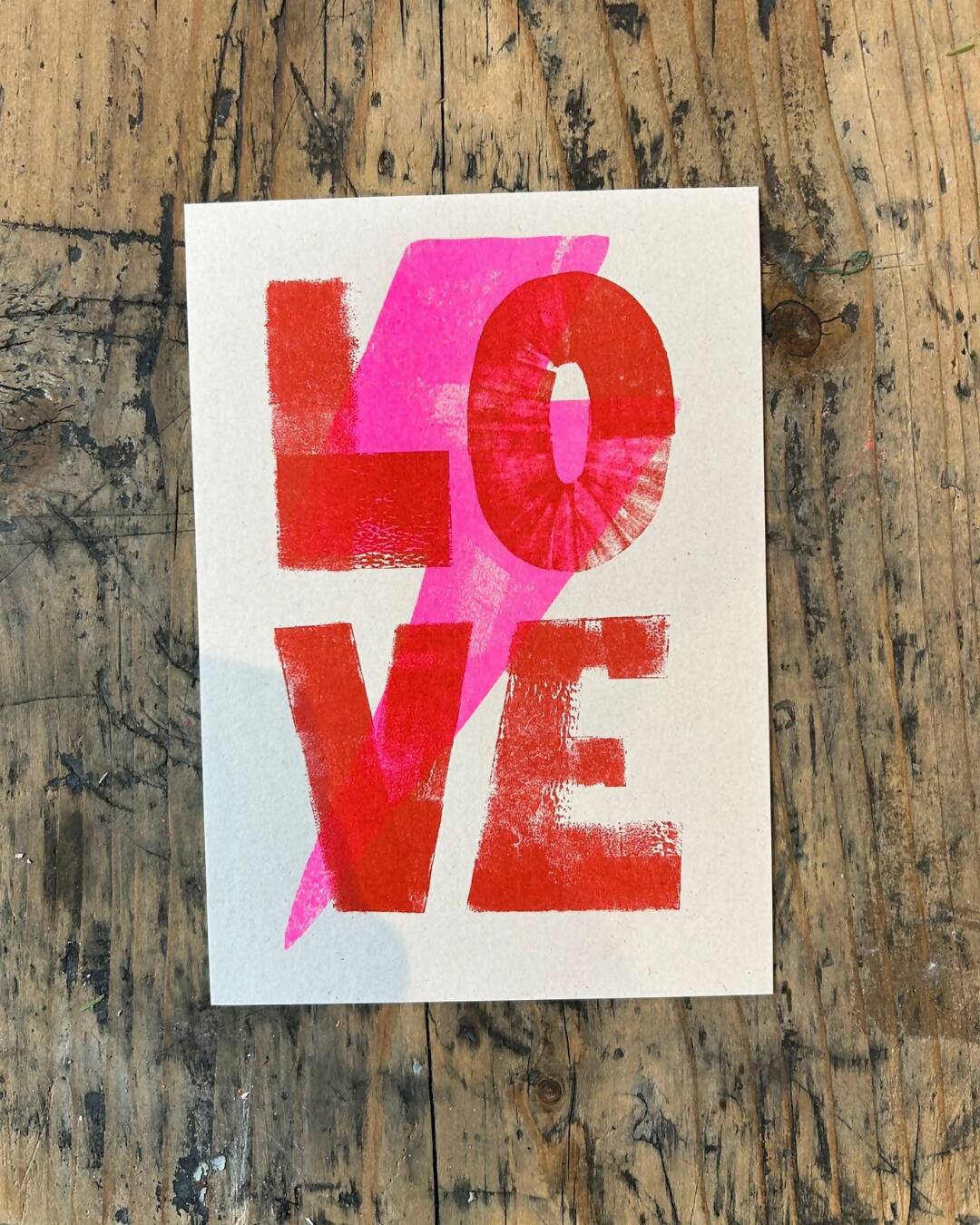 Postkarte LOVE