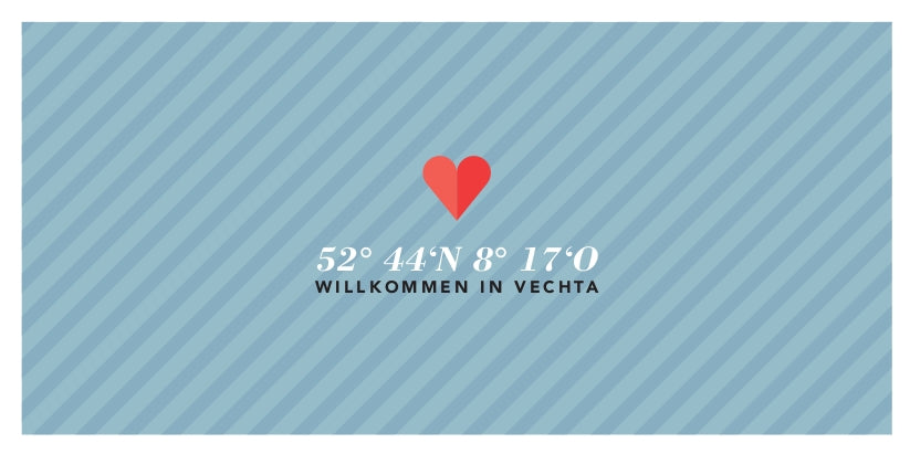 Moin Vechta, Vechta schenkt-Gutscheinkarte  Bilder von den Klappkarten: “Moin Vechta, Vechta schenkt-Gutscheinkarte, Vechta schenkt-Klappkarte “Willkommen in Vechta”